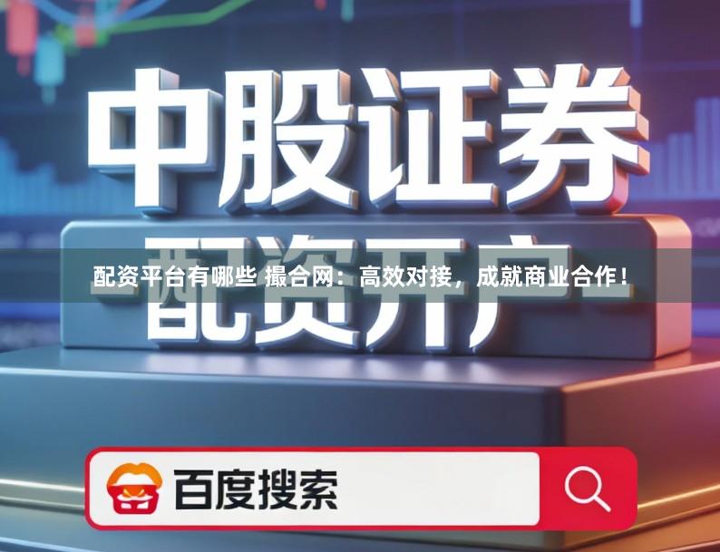 配资平台有哪些 撮合网：高效对接，成就商业合作！