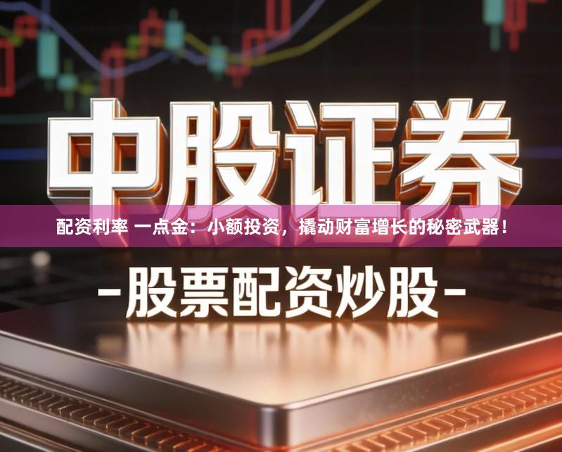 配资利率 一点金：小额投资，撬动财富增长的秘密武器！
