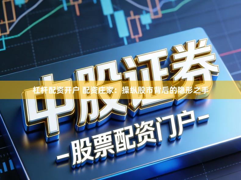 杠杆配资开户 配资庄家：操纵股市背后的隐形之手