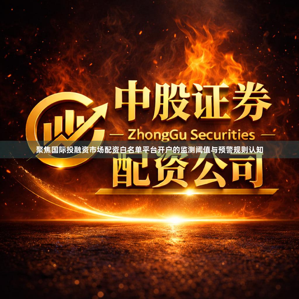 聚焦国际投融资市场配资白名单平台开户的监测阈值与预警规则认知
